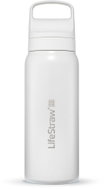 LifeStraw Go 2.0 stainless steel water filter bottle, 24 oz, white - Water Filter Bottle