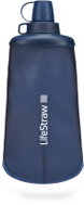 LifeStraw Peak Series foldable squeeze bottle 650 ml, mountain blue - Water Filter Bottle