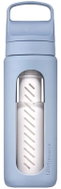 LifeStraw Go 2.0 Glass Filter Water Bottle, 22oz, Icelandic Blue - Water Filter Bottle