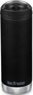 Klean Kanteen TKWide thermos w/Café Cap, black, 473 ml - Thermos