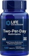 Life Extension Two-Per-Day multivitamin, 120 tablets - Multivitamin
