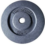 LIFEFIT TS, 5kg, Metal, for 30mm Bars - Gym Weight