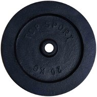 LIFEFIT TS, 20kg, Metal, for 30mm Bars - Gym Weight