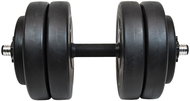 Lifefit One-hand dumbbell 23 kg, vinyl-cement, 30mm bar/6 × disc - Dumbell