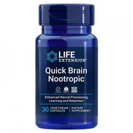 Life Extension Quick Brain Nootropic, 30 kapslí - Doplněk stravy