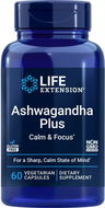 Life Extension Ashwagandha Plus Calm & Focus, 60 kapslí - Ashwagandha