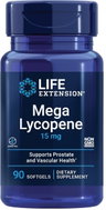Life Extension Mega Lycopene 15 mg, lycopene, 90 capsules - Antioxidant