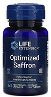 Life Extension Optimized Saffron, 60 vegetable capsules - Herbal Extract