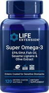 Life Extension Super Omega-3 EPA/DHA Enteric Coated 120 softgels - Omega 3