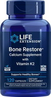Life Extension Bone Restore with Vitamin K2 120 kapslí - Calcium