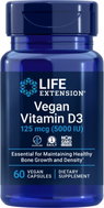 Life Extension Vegan Vitamin D3 60 kapslí - Vitamin D3