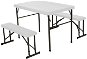 Lifetime 80353 / 80352 kempingový stůl + 2 × lavice - Camping Table