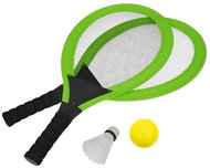 RULYT Set for lazy tennis - rackets, ball, basket green - Soft Tennis
