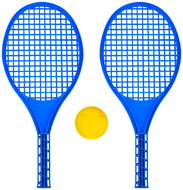 RULYT Lazy tennis set - 4 Junior rackets with ball - Soft Tennis