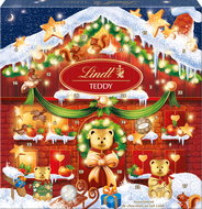 LINDT Advent Calendar Teddy milk chocolate 124 g - Advent Calendar