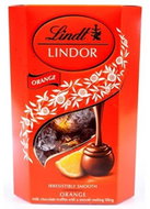 LINDT Bonbonniere Lindor Orange chocolate 200 g - Box of Chocolates