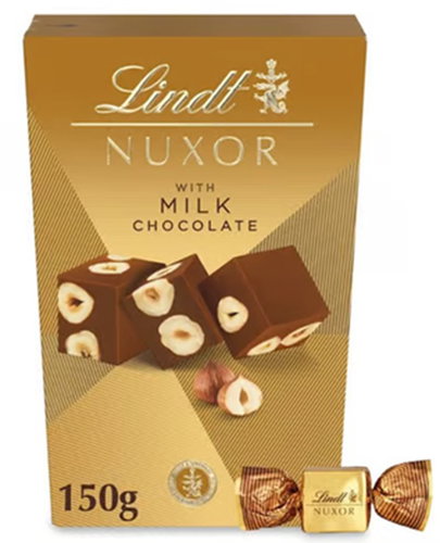 LINDT Bonbonniere Nuxor praline mix milk dark chocolate 150 g - Box of Chocolates - Main image