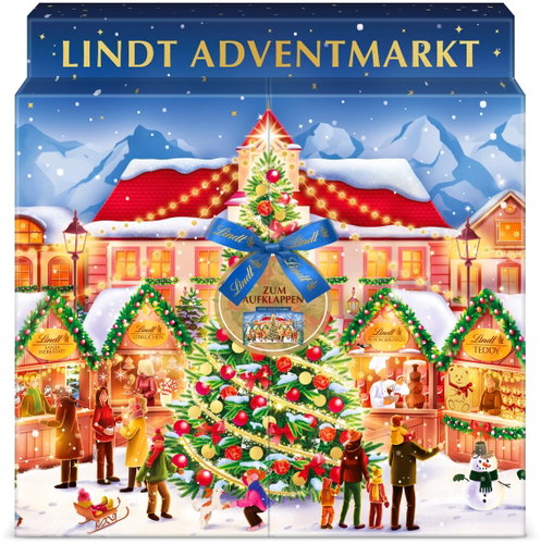 Lindt Adventní kalendář Vánoční trhy  - Chocolate - Main image