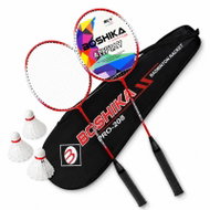 Livefy Badmintonová sada Smash, červená - Badminton Set