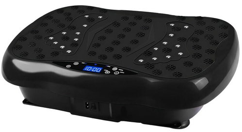 Livefy Fit Plate vibrating exercise platform, black - Vibrating platform - Main image