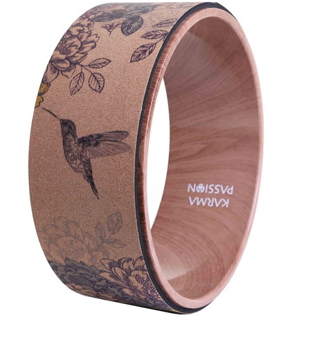 Spring Love Cork Yoga Wheel - Yoga Wheel - Main image