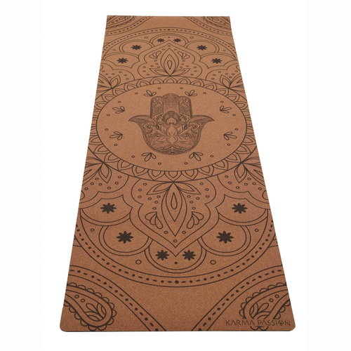 Cork Yoga Mat Hamsa 4mm - Yoga Mat - Main image