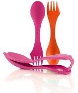 LMF Sporks'n Case Fuchsia / Orange - Cutlery Set