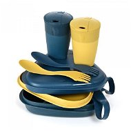Light My Fire Pack´n Eat Kit Musty Yellow/Hazy Blue - Camping Utensils