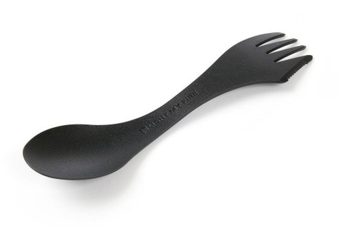 Light My Fire Spork original slatyblack bulk - Camping Cutlery - Main image