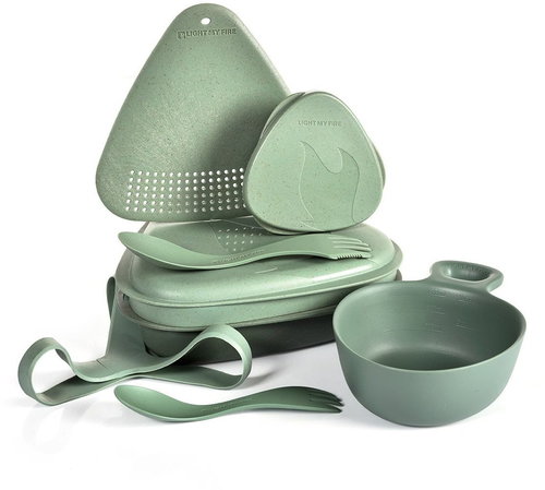 Light My Fire Outdoor MealKit SandyGreen - Camping Utensils - Main image