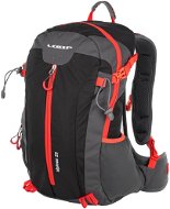 Tourist Backpack Loap Alpinex 25, Black/Red - Turistický batoh