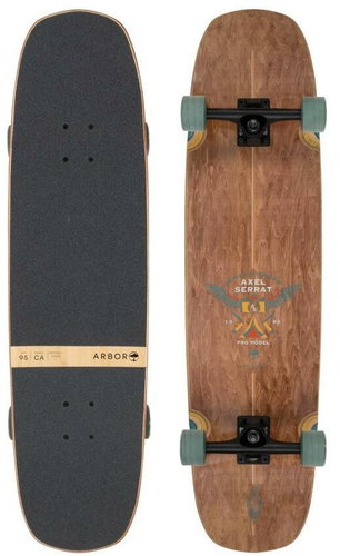 Arbor Hybrid Crosscut Axel Serrat Pro 37 37" Multi - Longboard - Main image