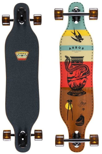Arbor Performance Jess Mudgett Axis 37" Multi - Longboard - Main image