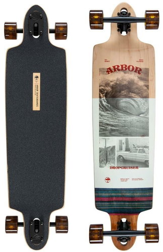 Arbor Performance Photo Dropcruiser 38" Multi - Longboard - Main image