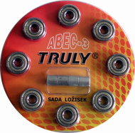 TRULY ABEC 3 Carbon 8 pcs - Bearings
