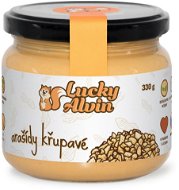 Lucky Alvin Crunchy Peanut Spread, 330g - Nut Cream
