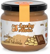 Lucky Alvin Arašidy + mliečna čokoláda 330 g - Orechový krém