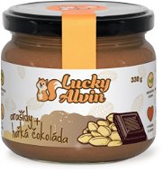 Lucky Alvin Peanut and Dark Chocolate Spread, 330g - Nut Cream