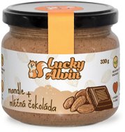 Lucky Alvin Almond and Milk Chocolate Spread, 330g - Nut Cream