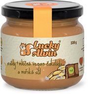 Lucky Alvin Peanuts + milk vegan chocolate and sea salt 330 g - Nut Cream