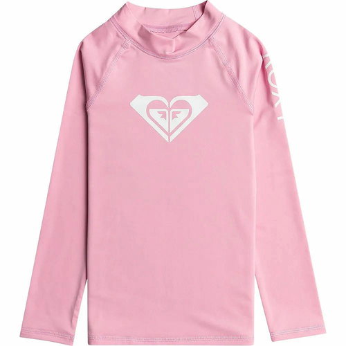 Roxy Dívčí lycrové triko WHOLE HEARTED, dlouhý rukáv, 5 let, světle růžová - Lycra Clothing - Main image