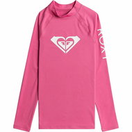 Roxy Dívčí lycrové triko WHOLE HEARTED, dlouhý rukáv, 6 let sytě růžová - Lycra Clothing
