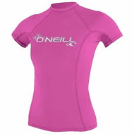 O´neill Women's lycra shirt BASIC SKIN short sleeve, M pink - Lycra Clothing