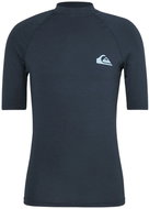 Quiksilver Men's UPF50 lycra shirt, short sleeve, dark grey - Lycra Clothing