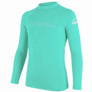 O'Neill BASIC SKIN Kids' Lycra T-Shirt, Long Sleeve, Age 4, Aqua - Lycra Clothing