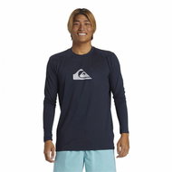 Quiksilver Lycrové triko LOOSE FIT, pánské, dl.ruk. Navy - Lycra Clothing