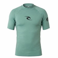Rip Curl Lycrové triko Waves kr.ruk. aloe /sv.zelená, L - Lycra Clothing