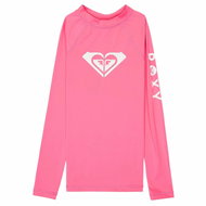 Roxy Lycrové triko dívčí dl. ruk. sangria růžová, 12 let - Lycra Clothing