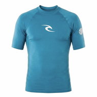 Rip Curl Lycrové triko Waves kr.ruk. bluefin modro-šedé XL - Lycra Clothing