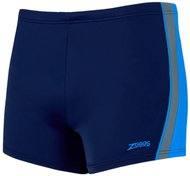Zoggs Men's TORONTO BOXER Swimming Trunks Dark Blue/Grey/Blue XXXL - Lycra Clothing